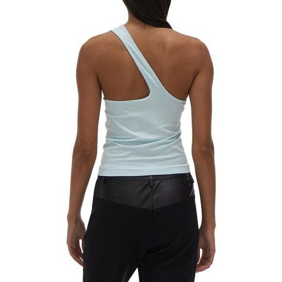 HELMUT LANG Cutout Seamless Tank Top in Cyber Blue - NWT - Size XS / S - Picture 4 of 4